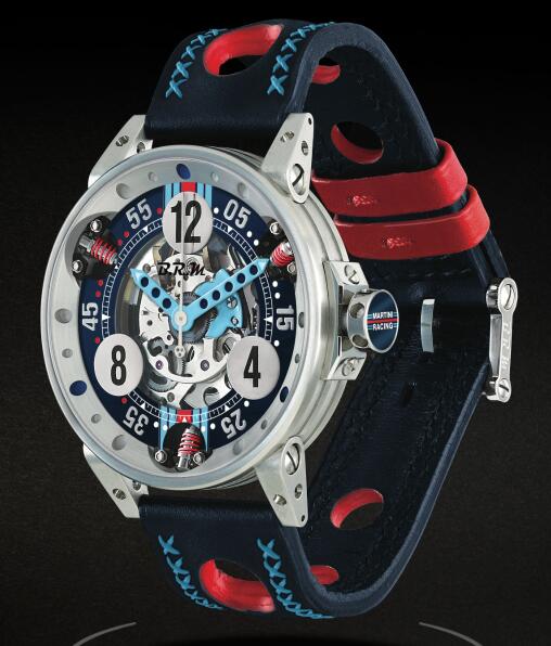 Replica BRM Watch Martini Racing V6-44-SA-SQ-G-MR-02